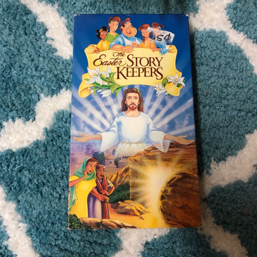 THE EASTER STORY KEEPERS>VHS Home Movie Tape